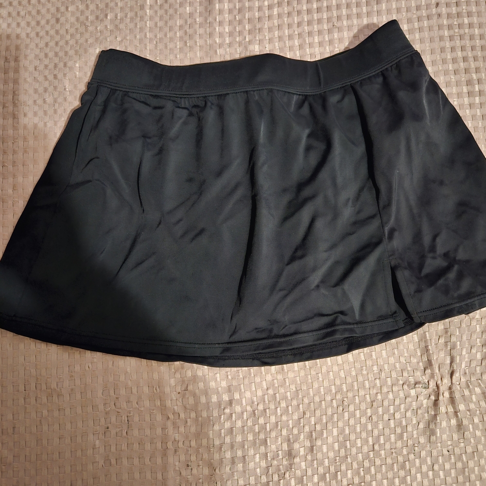 Women's Black Swim Skirt